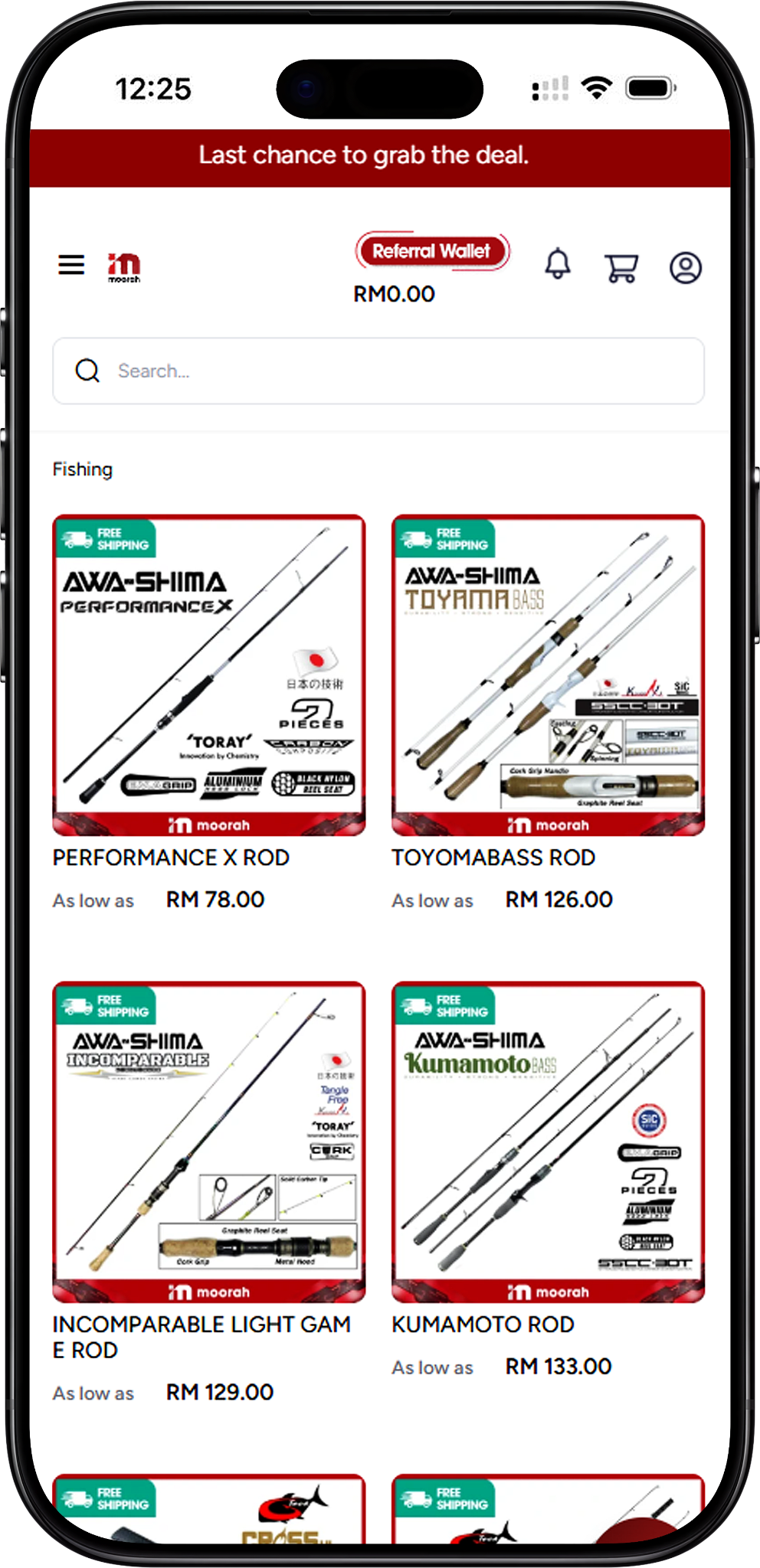 Explore Moorah Fishing Equipment