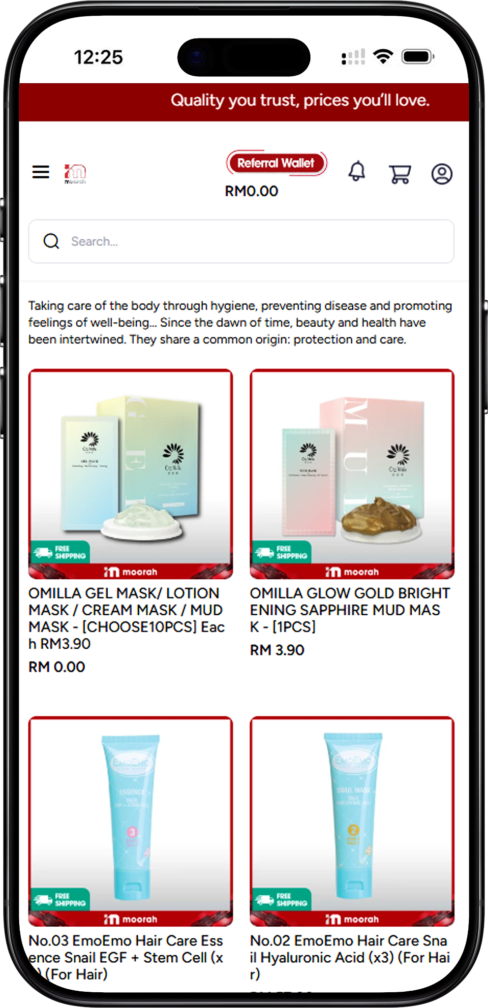 Explore Moorah Health and Beauty