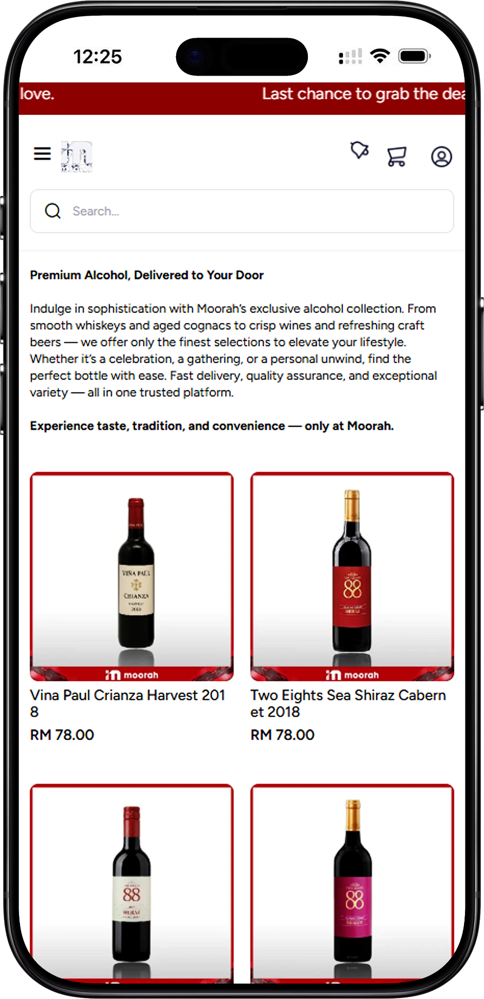 Explore the Moorah Liquor Collection