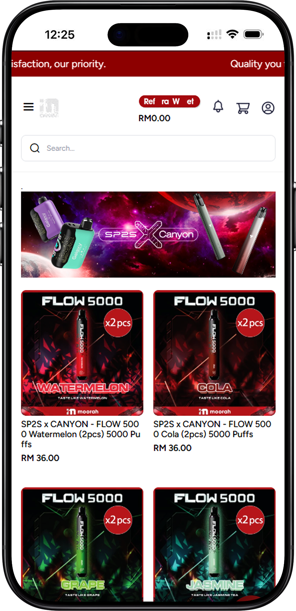 SP2S x Canyon FLOW 5000