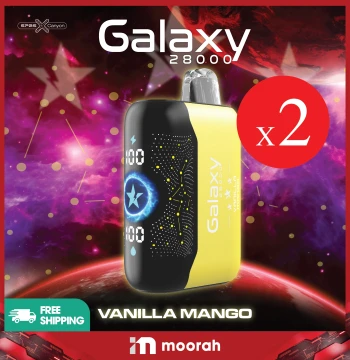 Galaxy Classic - Vanilla Mango [2 PCS] 28K Puffs