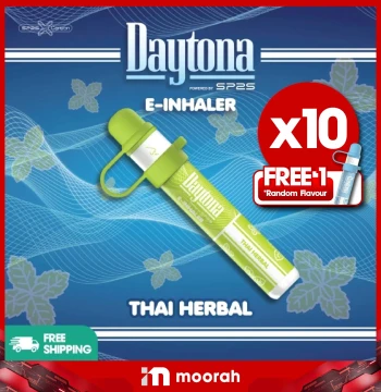 Daytona E-Inhaler Thai Herbal [x10] + [FREE 1 RANDOM]